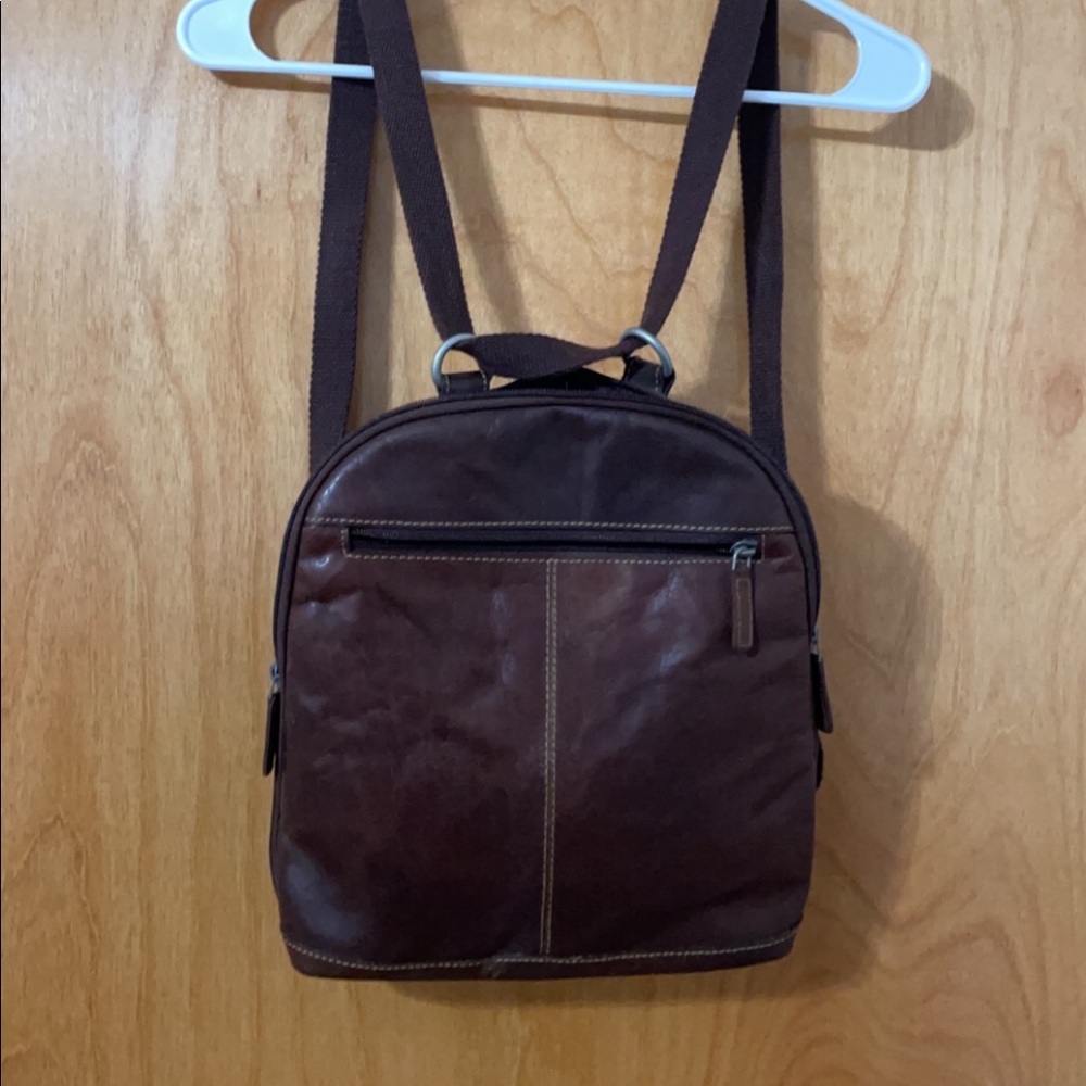 Jack George’s leather backpack - Picture 4 of 7